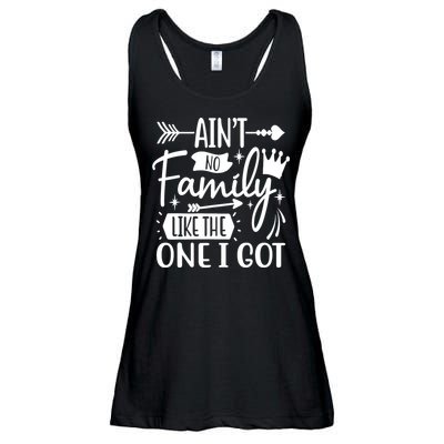 Ain't No Family Like The One I Got Funny Family Ladies Essential Flowy Tank
