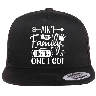 Ain't No Family Like The One I Got Funny Family Flatbill Hat