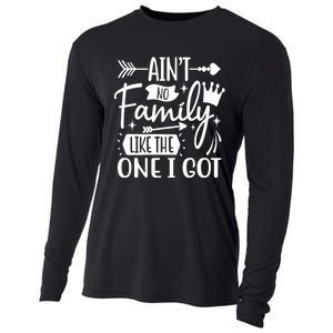 Ain't No Family Like The One I Got Funny Family Cooling Performance Long Sleeve Crew