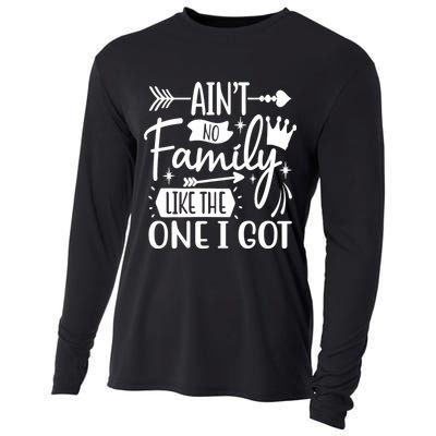 Ain't No Family Like The One I Got Funny Family Cooling Performance Long Sleeve Crew