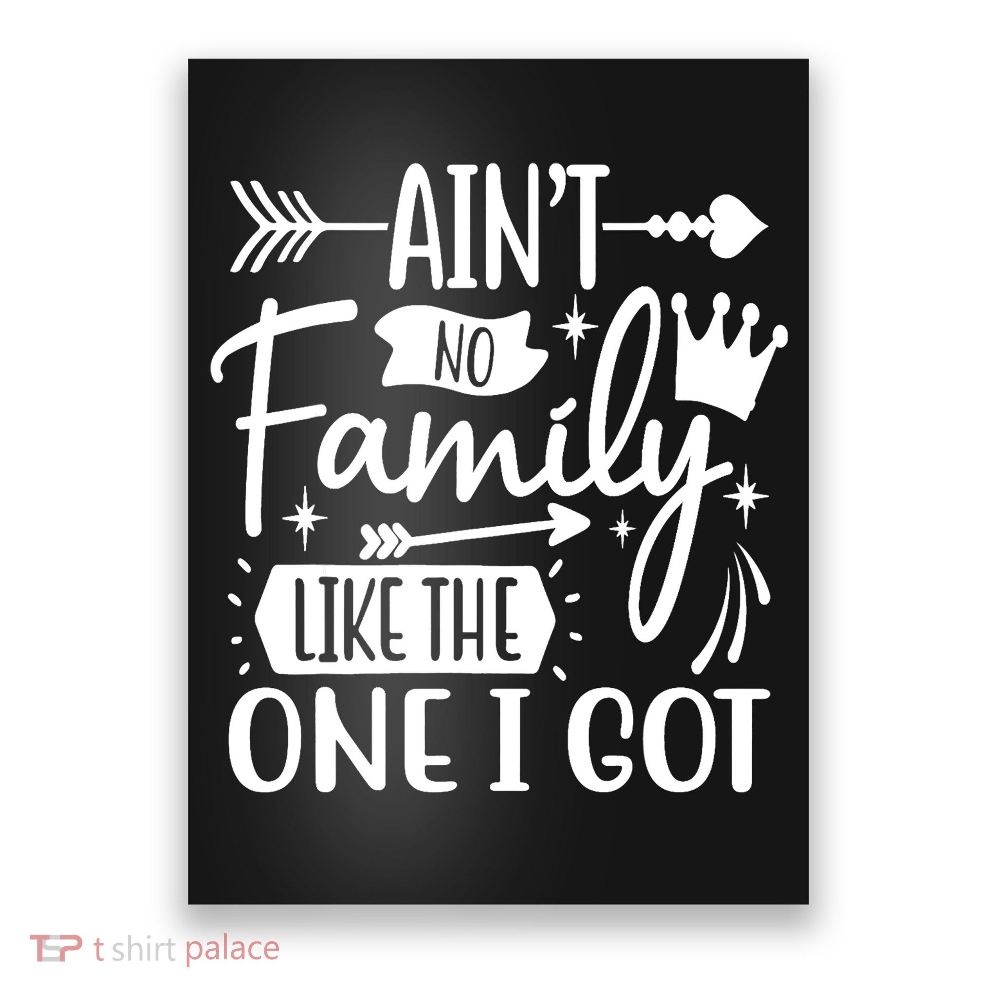 Ain't No Family Like The One I Got Funny Family Poster