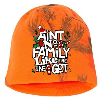 AinT No Family Like The One I Got Matching Family Christmas Kati - Camo Knit Beanie