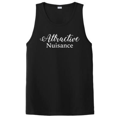 Attractive Nuisance Funny Lawyer PosiCharge Competitor Tank