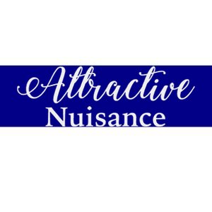 Attractive Nuisance Funny Lawyer Bumper Sticker