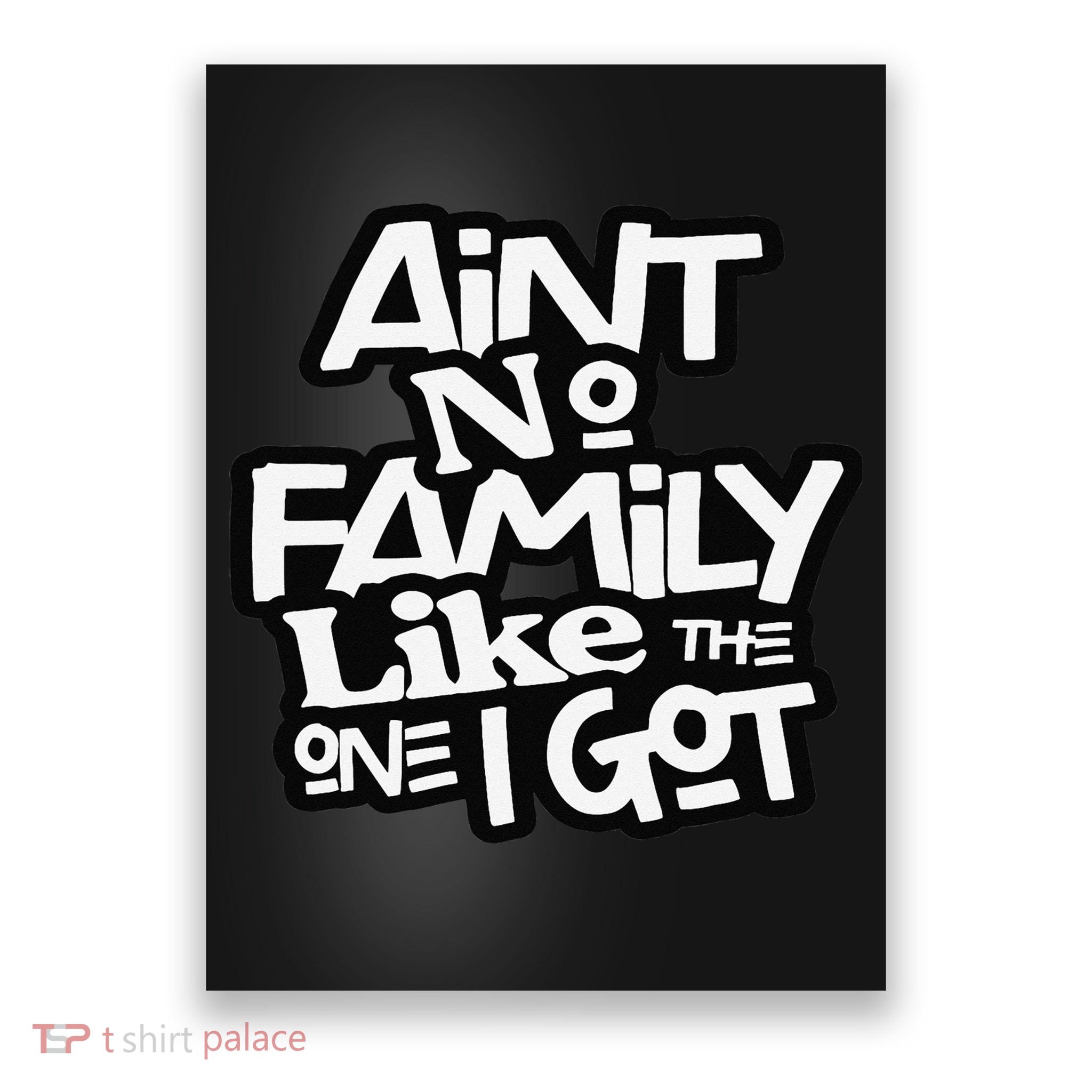 Ain't No Family Like The One I Got For Family Poster
