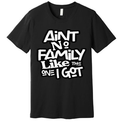 Ain't No Family Like The One I Got For Family Premium T-Shirt