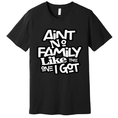 Ain't No Family Like The One I Got For Family Premium T-Shirt