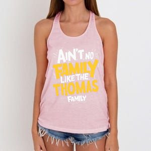 AinT No Family Like The Thomas Family Reunion Matching Gift Women's Knotted Racerback Tank