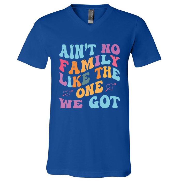 AinT No Family Like The One We Got Reunion Family Cute Gift V-Neck T-Shirt