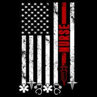 American Nurse Flag RN Nurse Toddler Sweatshirt