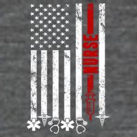 American Nurse Flag RN Nurse Hoodie