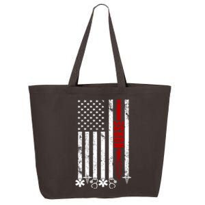 American Nurse Flag RN Nurse 25L Jumbo Tote