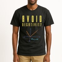 Avoid Negativity Funny Cool Mathematician Geek Gift Tall T-Shirt