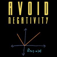 Avoid Negativity Funny Cool Mathematician Geek Gift Tall T-Shirt