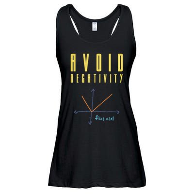 Avoid Negativity Funny Cool Mathematician Geek Gift Ladies Essential Flowy Tank