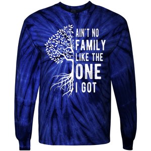 Aint No Family Like The One I Got Tie-Dye Long Sleeve Shirt