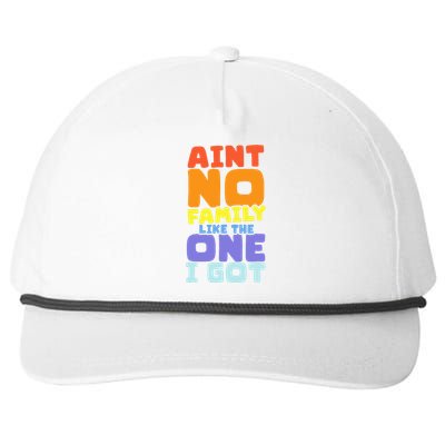 AinT No Family Like The One I Got Family Reunion 2024 Snapback Five-Panel Rope Hat