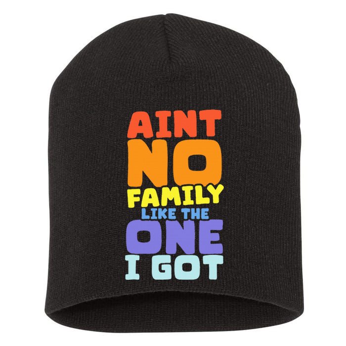 AinT No Family Like The One I Got Family Reunion 2024 Short Acrylic Beanie