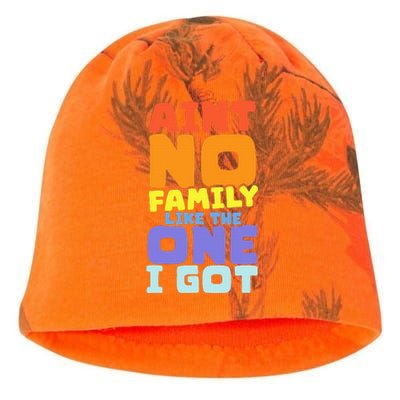 AinT No Family Like The One I Got Family Reunion 2024 Kati - Camo Knit Beanie