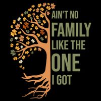 AinT No Family Like The One I Got Funny Family Reunion 2024 16 in Basic Backpack