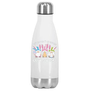 Ain’t No Fun If My Gnomies Cant Get Some Easter Day Stainless Steel Insulated Water Bottle