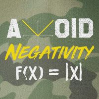 Avoid Negativity Funny Math Pun Equation Legacy Tie Dye Trucker Hat