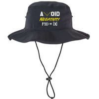Avoid Negativity Funny Math Pun Equation Bucket Hat
