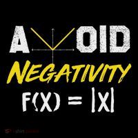 Avoid Negativity Funny Math Pun Equation Toddler Long Sleeve Shirt