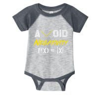 Avoid Negativity Funny Math Pun Equation Infant Baby Jersey Bodysuit