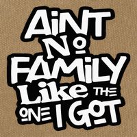 Aint No Family Like The One I Got For Family Cotton Canvas Backpack