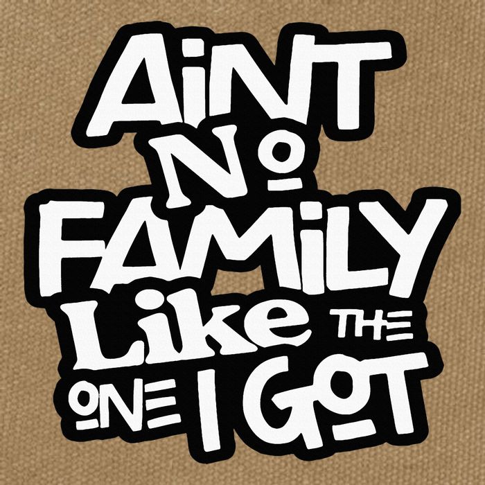 Aint No Family Like The One I Got For Family Cotton Canvas Backpack