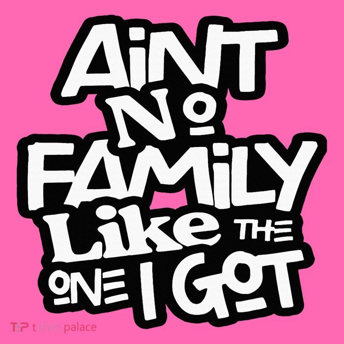 Aint No Family Like The One I Got For Family Stripe Pom Pom Beanie