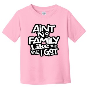 Aint No Family Like The One I Got For Family Toddler T-Shirt