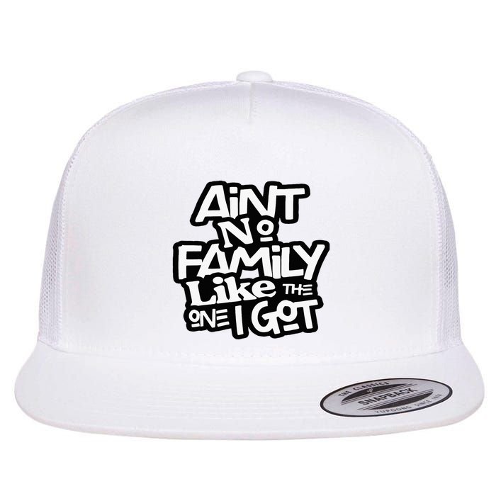 Aint No Family Like The One I Got For Family Flat Bill Trucker Hat