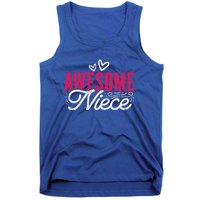 Awesome Niece Funny Auntie Aunt Graphic Gift Tank Top