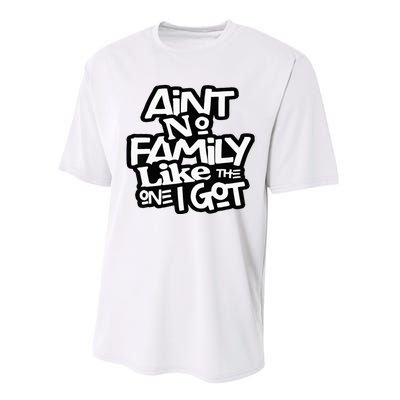 AinT No Family Like The One I Got For Family Performance Sprint T-Shirt