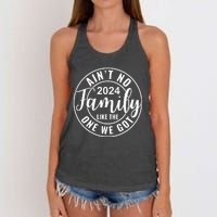 AinT No Family Like The One We Got Women's Knotted Racerback Tank