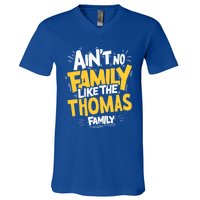 AinT No Family Like The Thomas Family Reunion Matching Gift V-Neck T-Shirt