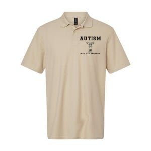 Autism Not For Wimps Autism Awarenesss Softstyle Adult Sport Polo