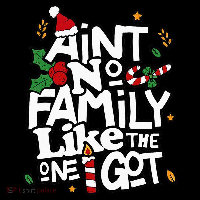 AinT No Family Like The One I Got Matching Family Christmas T-Shirt