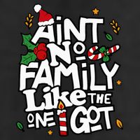 AinT No Family Like The One I Got Matching Family Christmas Adult Drive Performance Visor