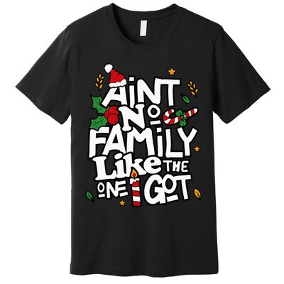 AinT No Family Like The One I Got Matching Family Christmas Premium T-Shirt