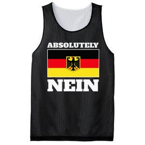 Absolutely Nein Flag of german Eagle Germany German Mesh Reversible Basketball Jersey Tank