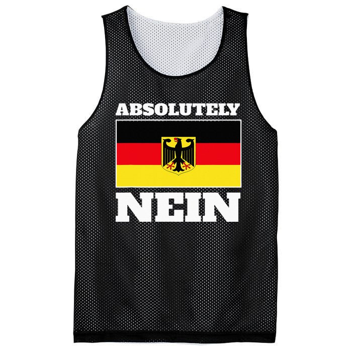 Absolutely Nein Flag of german Eagle Germany German Mesh Reversible Basketball Jersey Tank