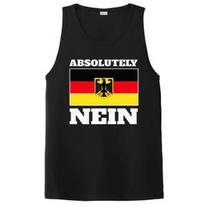 Absolutely Nein Flag of german Eagle Germany German PosiCharge Competitor Tank