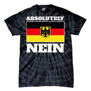 Absolutely Nein Flag of german Eagle Germany German Tie-Dye T-Shirt