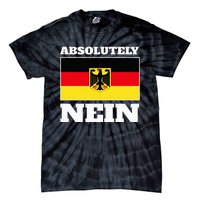 Absolutely Nein Flag of german Eagle Germany German Tie-Dye T-Shirt