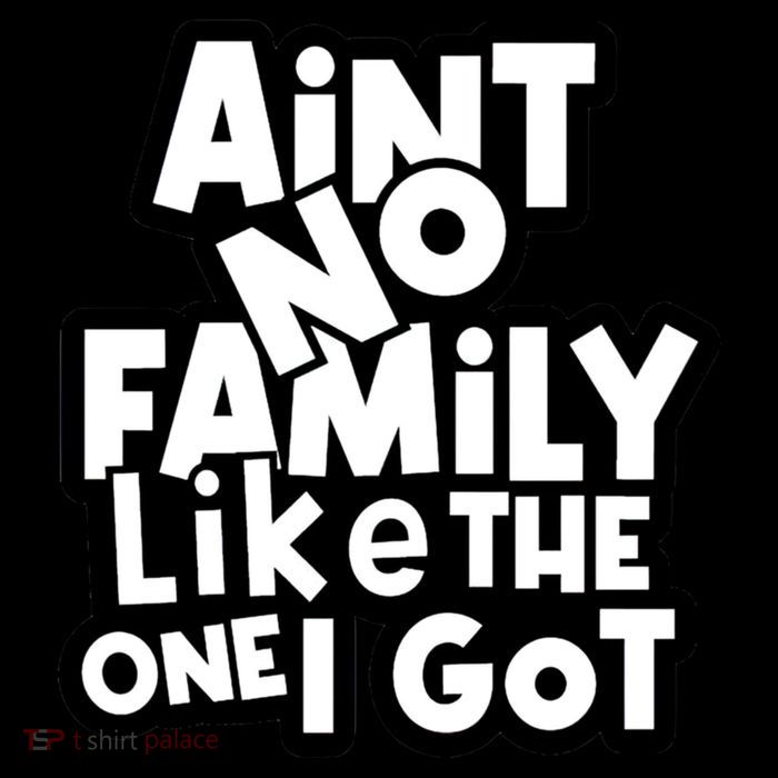 Ain't No Family Like The One I Got Matching Family Tank Top