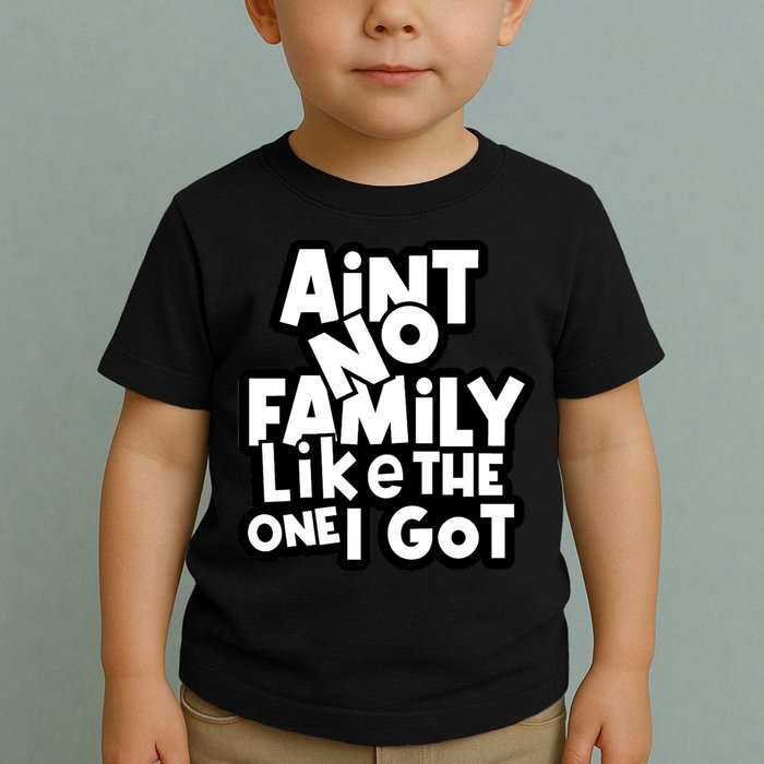 Ain't No Family Like The One I Got Matching Family Toddler T-Shirt