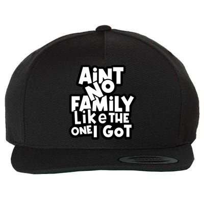 Ain't No Family Like The One I Got Matching Family Wool Snapback Cap